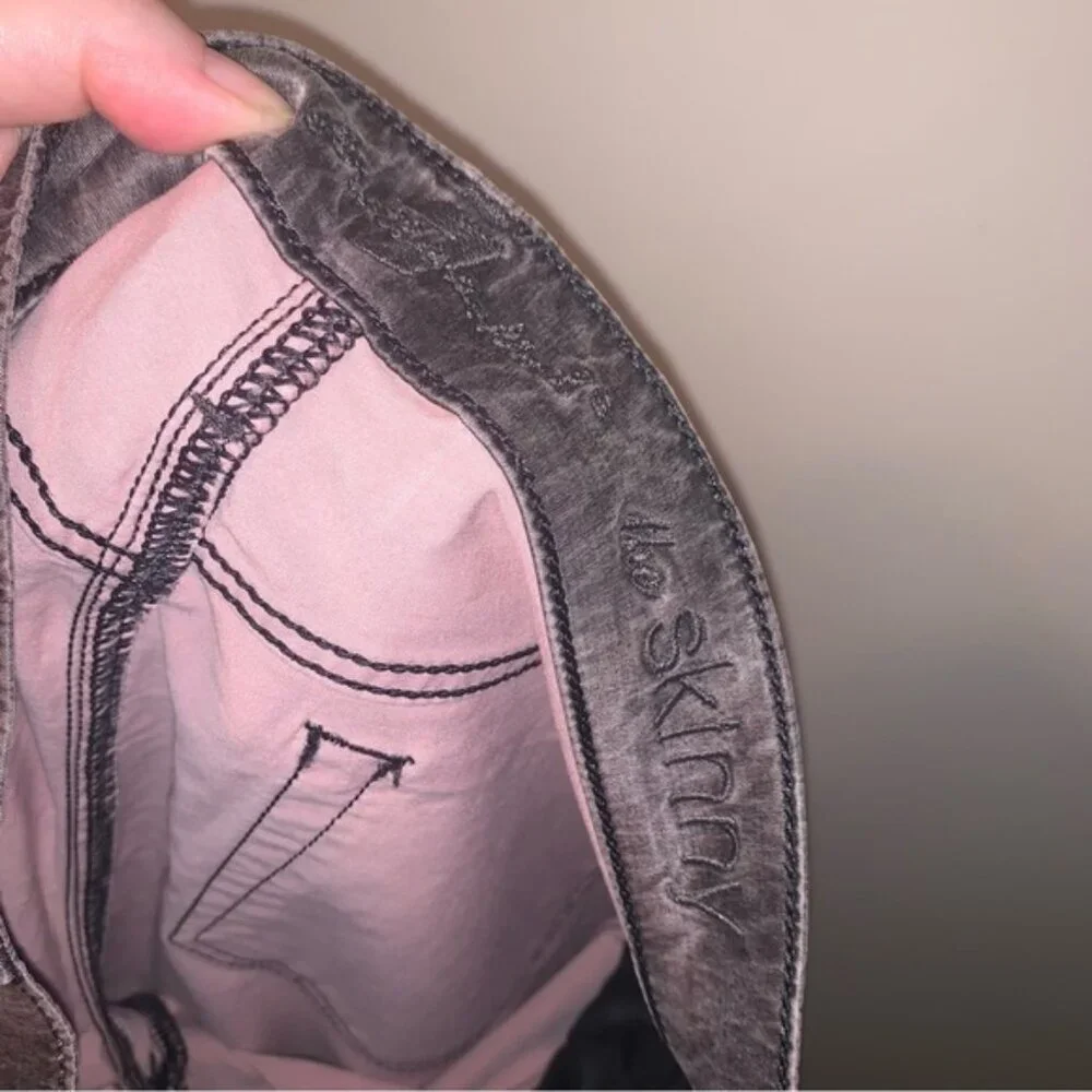 7 For All Mankind The Skinny Shiny Jeans 31 - Picture 3 of 9